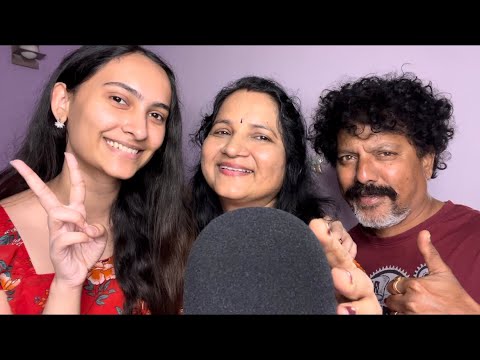 My Family Tries ASMR (New Year’s Special 🎉)