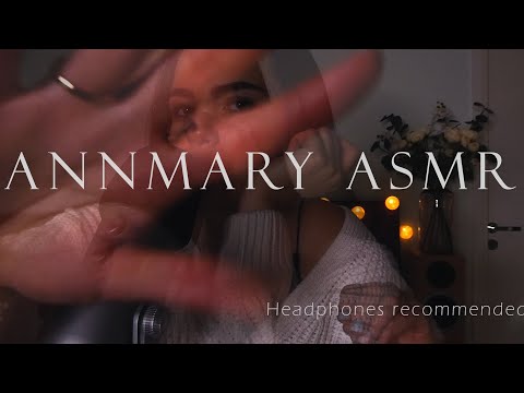 ASMR Hand movements and mouth sounds