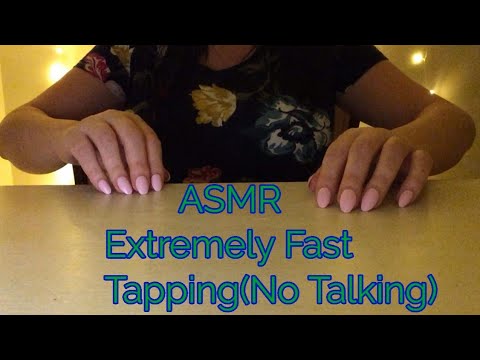 ASMR Extremely Fast Tapping(No Talking)
