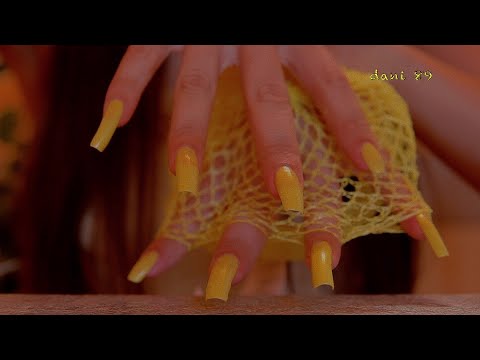 💛 🤩 SCRATCHING sound and more 5D ASMR! 🎧 😴💛💛💛