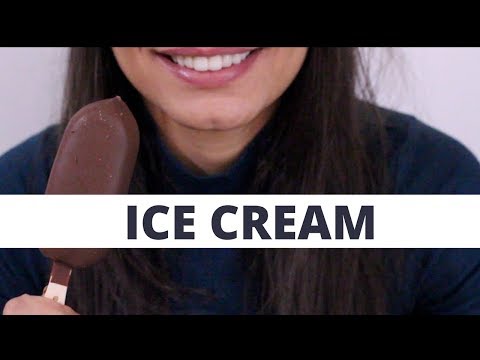 ASMR EATING ICE CREAM  (Relaxing Eating Sounds)