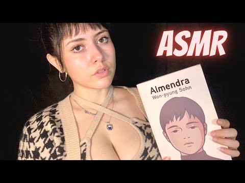 ASMR lectura en español ✨ OMG YA CASI TERMINA ALMENDRA!