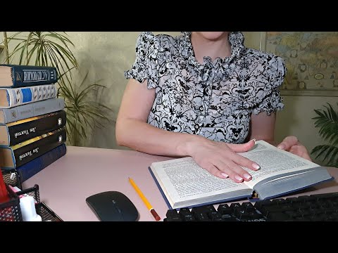 Library ASMR 📚 Slooow and Gentle Whispers 📚 Books, Typing