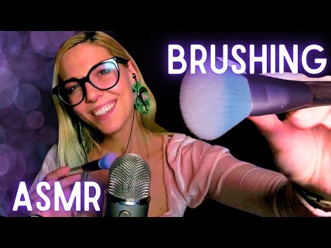 ASMR | Relaxing Mic Brushing to Melt You | Face Brushing & Delta Waves for Sleep