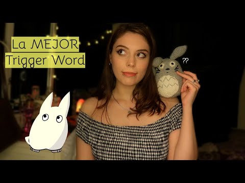 ASMR✨Duerme PROFUNDAMENTE Totoro CUIDARÁ DE TI | mouth sounds secos y trigger word Totoro 🌿