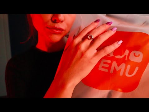 ASMR Relaxing Unboxing and Review of Temu | Guided Breathing Sleep Session