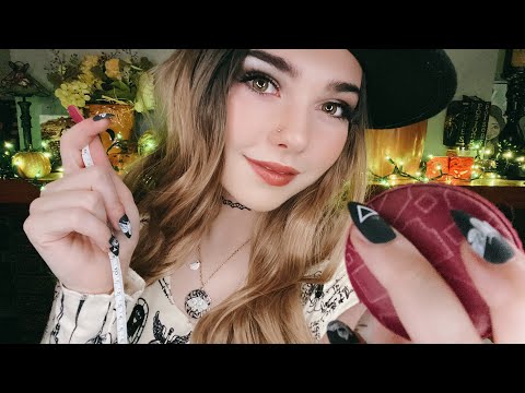 Sweet Witch Measures You for a Spell 🖤 ASMR PERSONAL ATTENTION