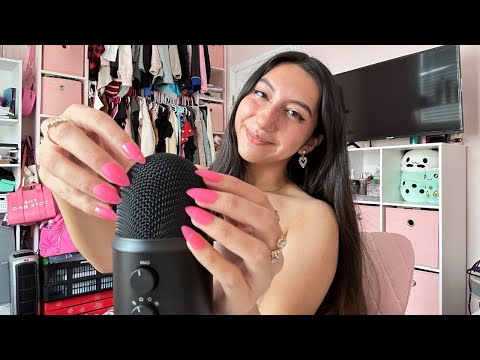 ASMR EXTREMELY DELICATE Bare Mic Scratching AND Mouth Sounds