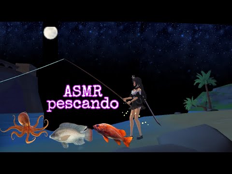 ASMR Gaming | Pescando tilápia, polvo e garoupa no MMORPG 🎮