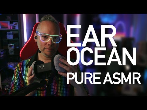 PURE ASMR 🌊 30 Minutes of Ear Ocean / Earmuff Rubbing (No Talking) for Relaxation & Sleep!