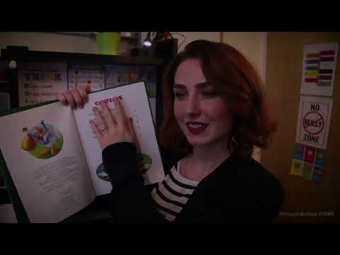 ASMR - Miss White Teaches You Your 9x tables and Reads To You [RE-UPLOAD]