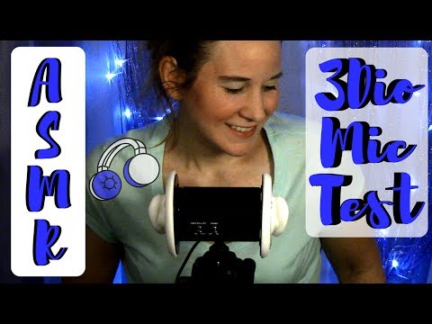 3Dio Mic Test ASMR Multiple Triggers: Cupping~Q-tips~Rubbing Gloves~Tapping