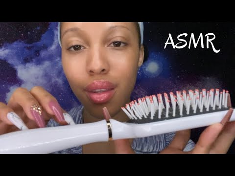 ASMR HAIR BRUSHING FOR GUARANTEED SLEEP 😴 POSITIVE AFFIRMATIONS FOR THOSE WHO ARE HURTING