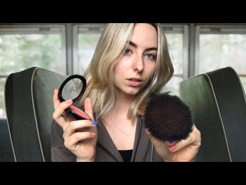 Asmr 🔮 Toxic Best Friend Does Your Makeup on School Bus || Fast & Aggressive