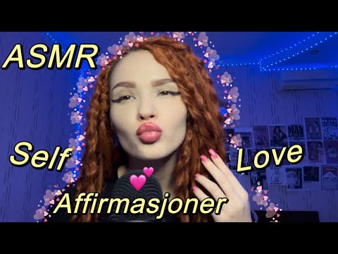 ASMR Self-Love Affirmations & Personal Attention in Norwegian / På Norsk