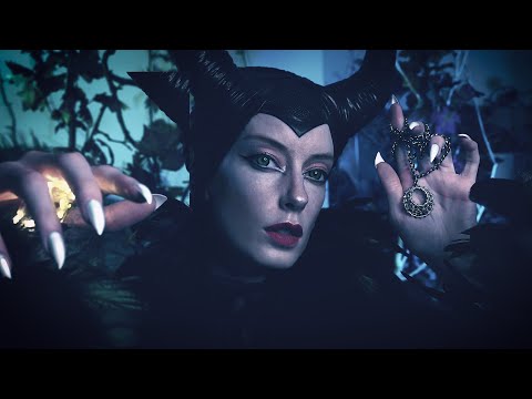 ASMR 🖤 Maleficent Helps YOU (You're Stuck As Your Halloween Costume !)🎃 Hypnosis, Up- Close Whispers