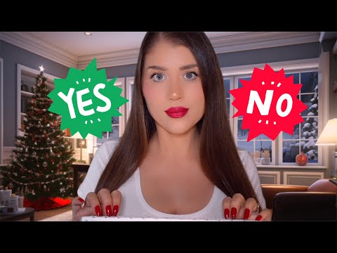 ASMR | Asking You 50 “Yes or No” Christmas Questions
