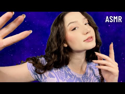 ASMR MOUTH SOUNDS & FAST HAND MOVEMENTS *PULL & SNAP, VORTEX VISUALS*