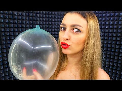 ASMR kiss and kiss different things 💋 layered sound