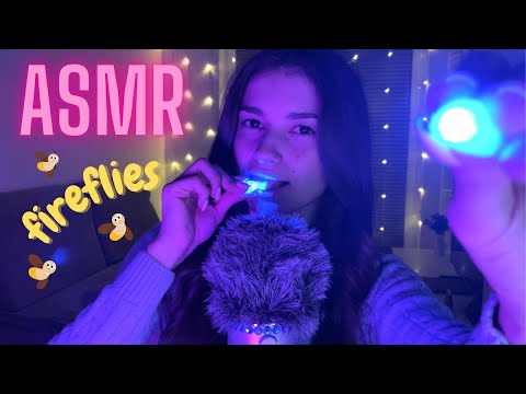 ASMR🎙️💤FIREFLIES🔦💋 You will definitely fall asleep and relax (no talking)😴👄