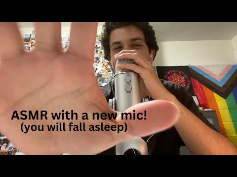 ASMR trying our new mic (blue yeti!)