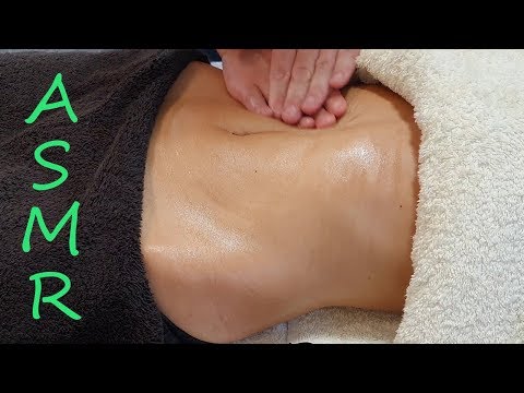 [ASMR] Belly Massage - Tummy strokes to Fall Asleep to [No Talking][No Music]