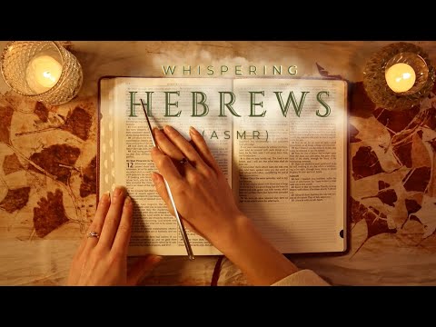 Reading the ENTIRE book of Hebrews ⟢ ASMR Bible Reading ⟣ 1 Hr