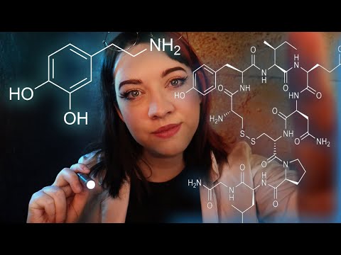 ASMR Hacking your Happy Hormones / Sci-fi Medical Exam (Face Clean, Scalpmassage, Follow Light, etc)