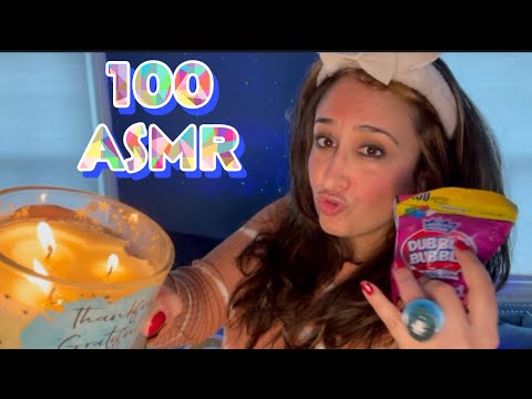 Best 💯 Triggers in 10 Minutes ASMR 💋💤🔥🤪🤗🙈🍬😇🤦🏻‍♀️👄🤫😜🤩👅🍭🕯