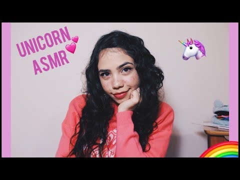 Unicorn ASMR🦄 (Pretty much crack asmr) (Tapping, tongue clicking, whispers)