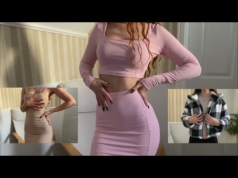 ASMR | SHEIN TRY ON HAUL - FABRIC SOUNDS💥