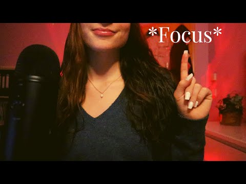 ASMR | FOCUS ON ME FOR STRESS RELIEF AND SLEEP✨