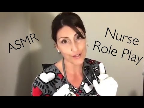 ASMR Nurse Role Play | Vitals Signs | Wound Dressing Change | Gloves | Opening Packages & Bottles