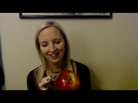 ASMR | Apple Tapping & Whispered Ramble (Whisper)