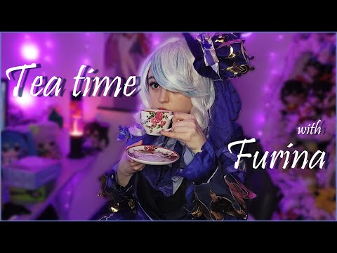 【ASMR】 May I pour you some tea? Relaxing tea party with Hydro Archon 🌊 ┃ Furina Genshin Impact RP