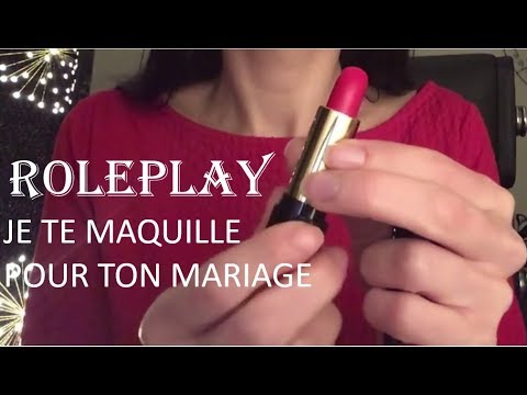 {ASMR} ROLEPLAY je te maquille pour ton mariage