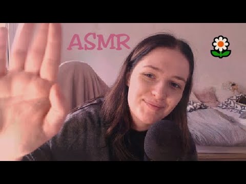 ASMR ~ Fast & Slow Hand Movements + Tongue Clicking 🌼