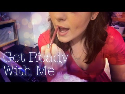*~Get Ready With Me ASMR~* 💄Hair curling, Makeup, Ramble & Update