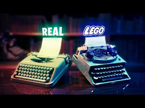 The Lego Typewriter (5h Full Build) ✨ASMR