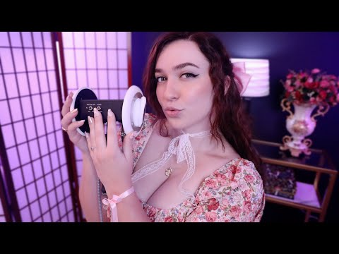 ASMR ♡ Patreon Sneak Peeks ♡ [Ear Eating, Ear Flutters, Lens & Ear Licking, Mouth & Kiss Sounds]