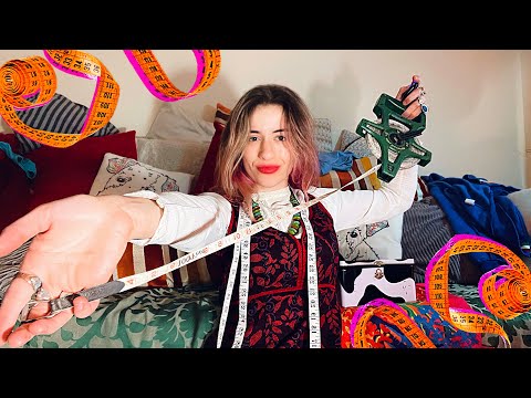 ASMR - measure u, style u, fiddle with u - very unpredictable tailor - chaotic personal attention