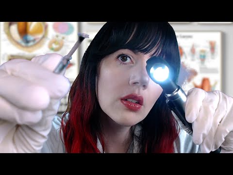 [ASMR] Doctor Ear Exam Hearing Test and Ear Cleaning