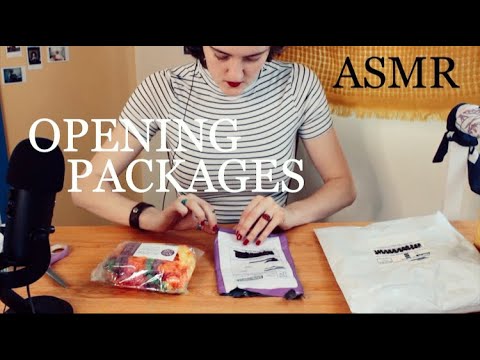 ASMR Opening Packages 📦