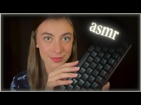 ASMR | Registering for College Courses (Typing with Multiple Keyboards)