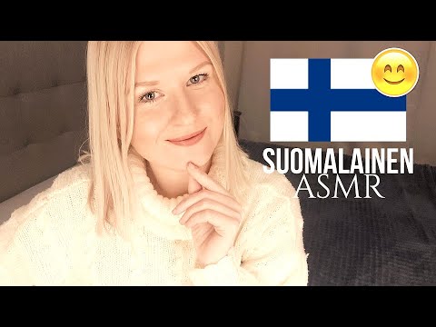 *Asmr in Finnish* Ruotsalainen tyttö yrittää puhua suomea! 😲 (Swedish girl tries Finnish!) ASMR 🎧