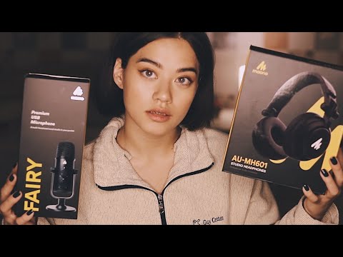[ASMR] Testing New Mic| Relaxing Triggers| Mouth Sounds| Soft Spoken| Close Whisper