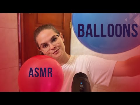 ASMR BALLOONS | blowing, tapping & scratching | NO Talking
