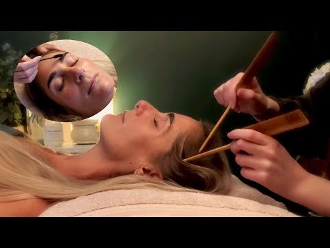 Real Person ASMR Face, Neck & Scalp Tracing | Micro Attention, Massage & Light Touch (Soft Spoken)