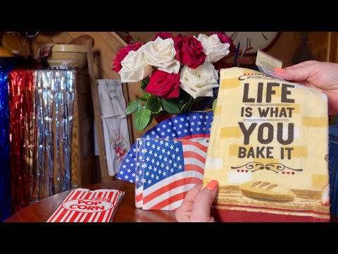 Dollar Tree Haul! (Soft Spoken only) A few things for the 4th of July and fun snacks! ASMR
