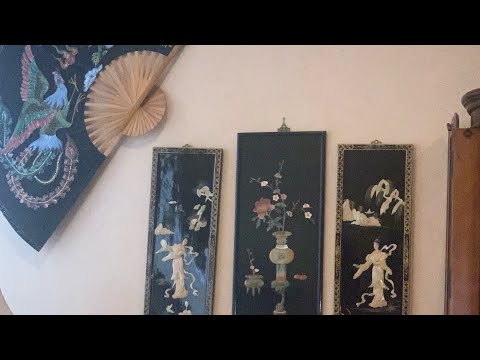 ASMR tapping on my grandma’s Japanese collection